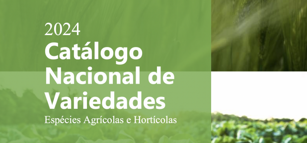 Catálogo Nacional de Variedades de Espécies agrícolas e hortícolas | Edição 2024